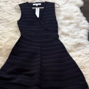 Navy Sleeveless Dress